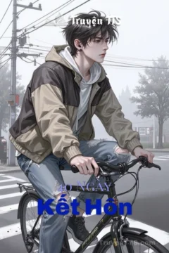 Bìa truyện 40 Ngày Kết Hôn với hình ảnh thiếu tá Lục và vợ
