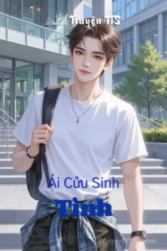 Ảnh bìa truyện Ái Cửu Sinh Tình với hai nhân vật chính Tiêu Luân và Dung An Trúc.