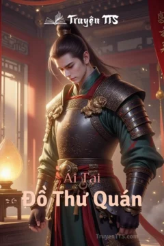 Bìa truyện Đồ Thư Quán với hình ảnh hai nhân vật chính.