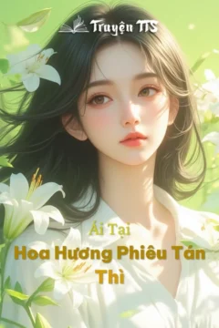 Bìa truyện Hoa Hương Phiêu Tán Thì với hình ảnh hai chàng trai trong không gian ngập tràn hương hoa.
