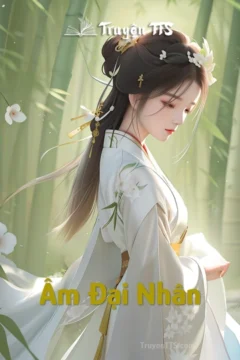 Bìa truyện Âm Đại Nhân với hình ảnh nhân vật nữ xinh đẹp và Âm Đại Nhân.