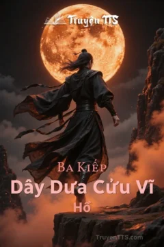 Bìa truyện Dây Dưa Cửu Vĩ Hồ với hình ảnh tiên tử và các vị thần tiên.