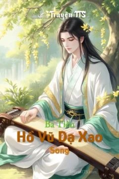 Bìa truyện Hồ Vũ Dạ Xao Song với hình ảnh hồ ly và khung cảnh đêm mưa.