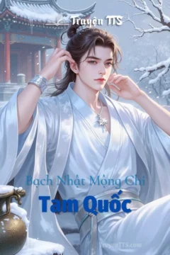 Bìa truyện Bạch Nhật Mộng Chi Tam Quốc với hình ảnh Hứa Thành trên nền Tam Quốc.