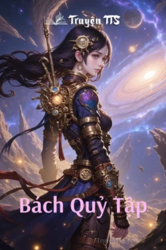 Bìa truyện Bách Quỷ Tập với hình ảnh nữ chính và cây bút.