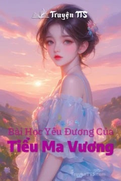 Bìa truyện "Tiểu Ma Vương: Bài Học Yêu Đương Của" với hình ảnh hai nhân vật chính
