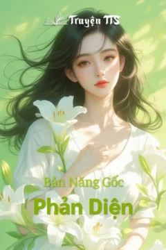 Bìa truyện Phản Diện với hình ảnh gợi cảm và bí ẩn, thể hiện yếu tố trinh thám và lãng mạn của Bản Năng Gốc.