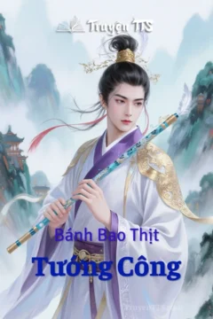 Bìa truyện Bánh Bao Thịt Tướng Công với hình ảnh nhân vật cổ trang.