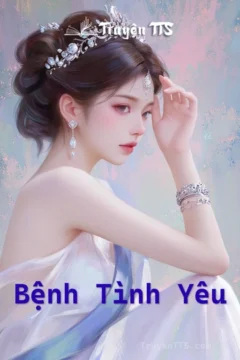 Bìa truyện Bệnh Tình Yêu với hình ảnh hai nhân vật chính