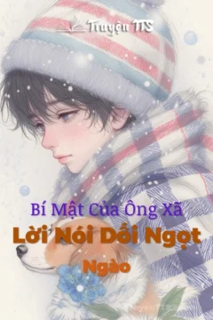 Bìa truyện "Lời Nói Dối Ngọt Ngào" khắc họa cặp đôi chính trong không gian lãng mạn.