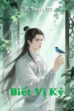 Bìa truyện Biết Vị Ký với hình ảnh cô gái trong trang phục cổ đại đang nấu ăn.