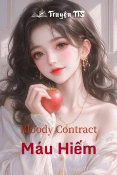 Bìa truyện Bloody Contract - Máu Hiếm với hình ảnh nhân vật chính Scarlett Renata.