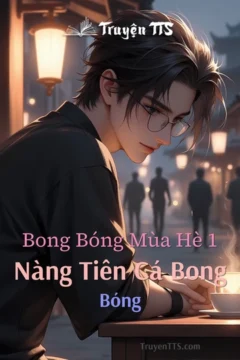 Bìa truyện Nàng Tiên Cá Bong Bóng với hình ảnh các nhân vật chính