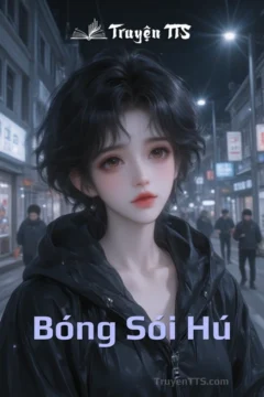 Bìa truyện Bóng Sói Hú, thể hiện sự đối đầu giữa nhân vật nữ và một người đàn ông quyền lực.