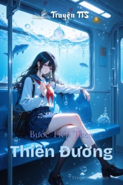 Bìa truyện "Bước Tiếp Theo Thiên Đường" với hình ảnh lãng mạn, thể hiện hành trình tìm kiếm hạnh phúc.