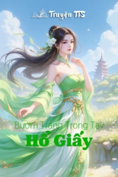 Bìa truyện Hổ Giấy Trong Tay Bướm Trắng với hình ảnh cặp đôi cổ trang.
