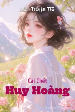 Bìa sách "Cái Chết Huy Hoàng" với hình ảnh gợi cảm giác bí ẩn và lãng mạn.