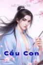 Bìa truyện Cầu Con, thể loại Đam Mỹ ABO, tình yêu cưỡng chế.
