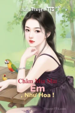 Bìa truyện Em, Như Hoa! với hình ảnh hai nhân vật chính, một cô gái năng động và một chàng trai lịch lãm, thể hiện sự đối lập và hấp dẫn.