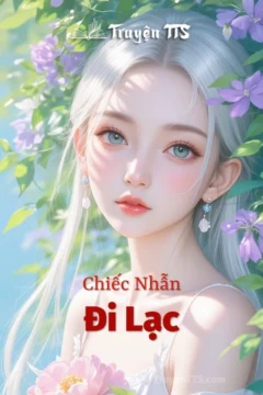 Bìa truyện "Chiếc Nhẫn Đi Lạc" với hình ảnh lãng mạn.