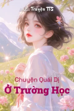 Bìa truyện Chuyện Quái Dị Ở Trường Học với hình ảnh Nguyệt Quang đối mặt với bóng tối