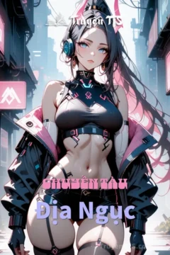 Bìa truyện Chuyến Tàu Địa Ngục với hình ảnh đoàn tàu ma quái và các nhân vật anh hùng.