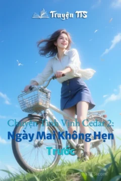Bìa truyện 'Chuyện Tình Vịnh Cedar 2: Ngày Mai Không Hẹn Trước' với hình ảnh gợi cảm xúc về tình yêu và bí ẩn.