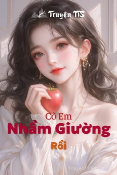 Bìa truyện Cô Em Nhầm Giường Rồi với hình ảnh cô gái mơ màng.