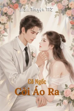 Bìa truyện Cô Ngốc Cởi Áo Ra, minh họa cặp đôi Trần An An và Diệp Lương Nhất trong bối cảnh hiện đại.
