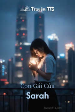 Bìa truyện Con Gái Của Sarah với hình ảnh lãng mạn.