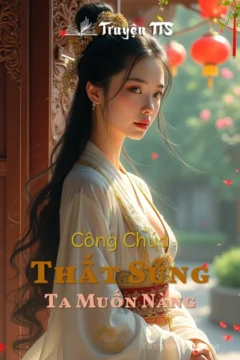 Bìa truyện Công Chúa Thất Sủng với hình ảnh công chúa và vương tử trong bối cảnh cổ đại.