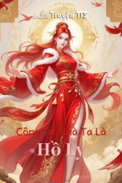 Minh họa nhân vật Hồ Ly trong bộ trang phục cổ đại, gương mặt thanh tú, ánh mắt mơ màng nhìn về phía xa.