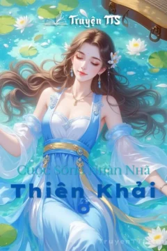 Bìa truyện Cuộc Sống Nhàn Nhã Ở Thiên Khải với hình ảnh cô gái trong trang phục cổ đại giữa khung cảnh yên bình.