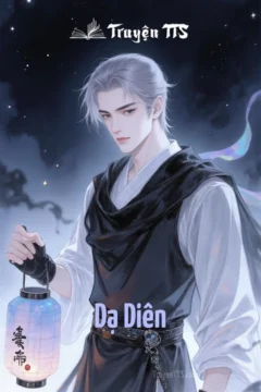 Bìa truyện Dạ Diên với hình ảnh lãng mạn của hai nhân vật chính.