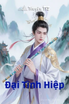 Bìa truyện Đại Tình Hiệp với hình ảnh kiếm hiệp cổ đại