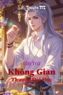 Bìa truyện "Không Gian Thượng Đại Học" với nhân vật chính Thước Nhạc.