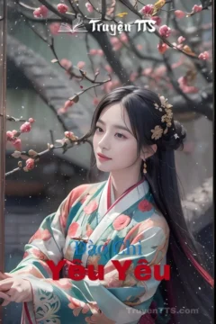 Bìa truyện Đào Chi Yêu Yêu với hình ảnh cô gái cổ trang.