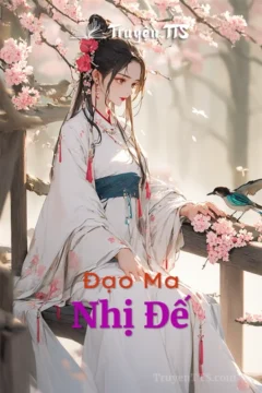 Bìa truyện Nhị Đế với hình ảnh các nhân vật trong trang phục cổ đại, thể hiện không khí giang hồ.
