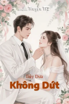 Bìa truyện Dây Dưa Không Dứt với hình ảnh Lệ Trọng Mưu và Ngô Đồng.