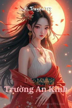 Bìa truyện Diệp Mãn Trường An Kinh với hình ảnh thành phố cổ kính ngập lá vàng.
