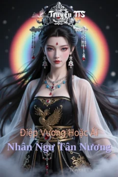 Bìa truyện Nhân Ngư Tân Nương với hình ảnh vương tử Huyễn Điệp và cô gái Nhân Ngư