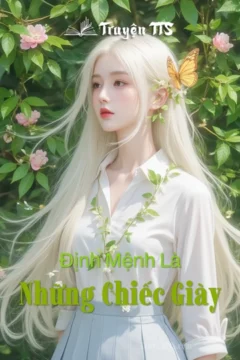 Bìa truyện Định Mệnh Là Những Chiếc Giày với hình ảnh cô gái trẻ trung.