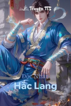Bìa truyện Độc Nhãn Hắc Lang với hình ảnh nhân vật chính diện mạo bí ẩn.