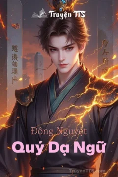 Bìa truyện Đông Nguyệt Quý Dạ Ngữ với hình ảnh vu nữ và ma nhân