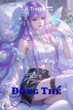 Bìa truyện Đồng Thể với hình ảnh hai nhân vật song sinh có mối liên kết đặc biệt.
