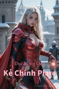 Bìa truyện Dục Vọng Của Kẻ Chinh Phục với nhân vật chính và bối cảnh viễn tưởng