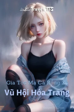 Bìa sách Gia Tộc Ma Cà Rồng 2: Vũ Hội Hóa Trang với hình ảnh các nhân vật ma cà rồng bí ẩn.