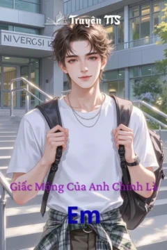 Bìa truyện Giấc Mộng Của Anh Chính Là Em với hình ảnh cặp đôi trong trang phục game.