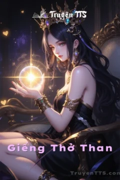 Bìa truyện Giếng Thở Than với hình ảnh giếng hoang và bóng ma mờ ảo.