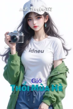 Bìa truyện Gió Thổi Mùa Hè với hình ảnh lãng mạn, bí ẩn.